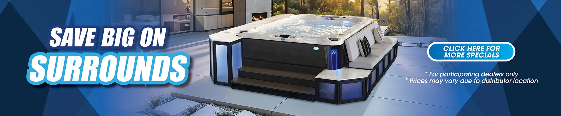 Calspas hot tub being used in a family setting - The Dalles
